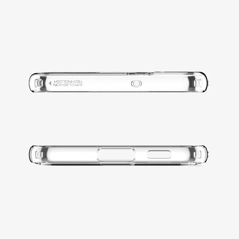 ACS03918 - Galaxy S22 Ultra 5G Case Ultra Hybrid in crystal clear showing the back